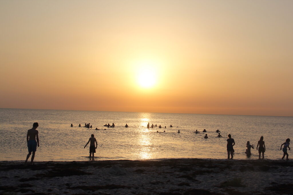 schwimmen in der Ostsee